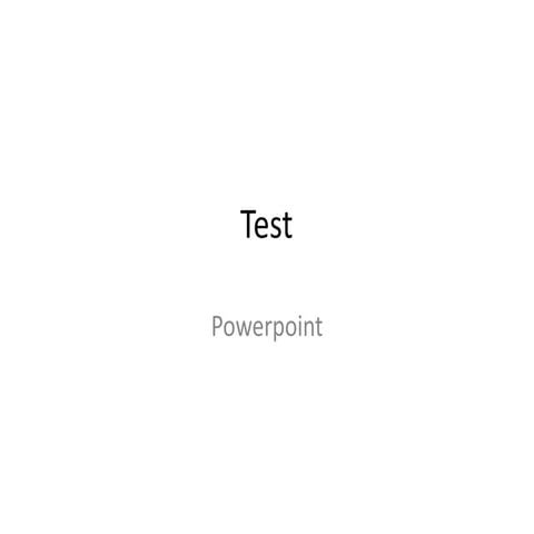 Test