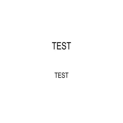 Slideshare test | PPTX