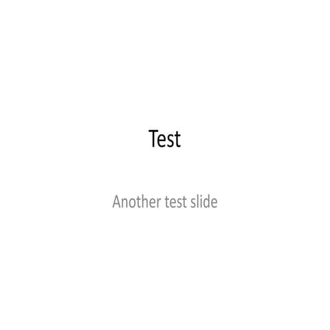 Test PPT | PPTX