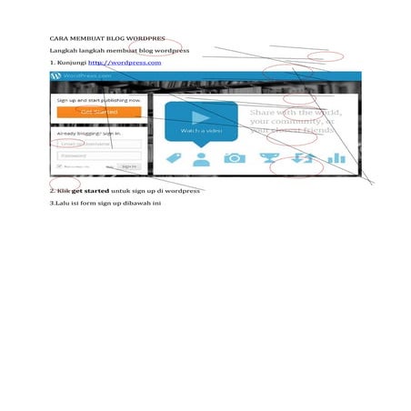Cara membuat blog di wordpress