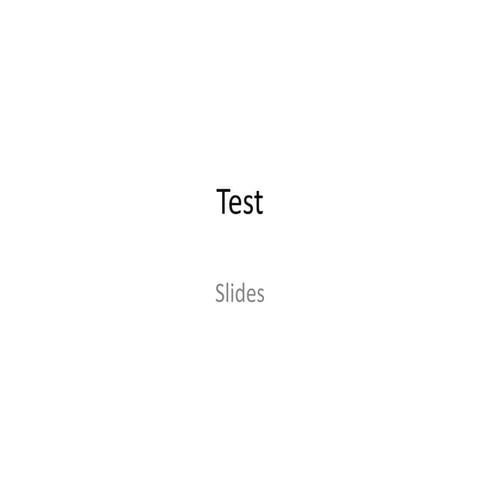 Test slide 2 | PPTX