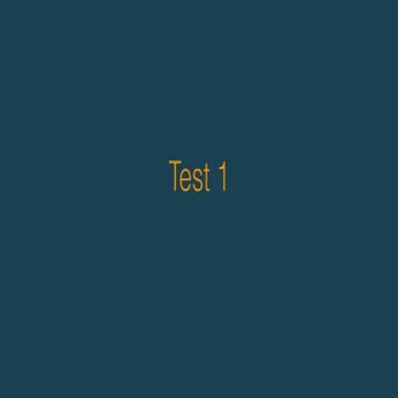 Test | PPTX