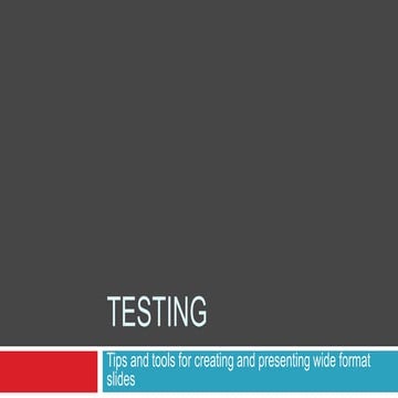 Test | PPTX