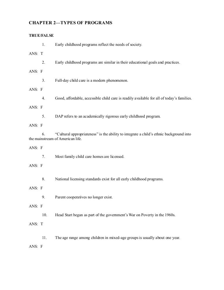 Test Bank For Beginnings And Beyond Foundations In Early Childhood E 
