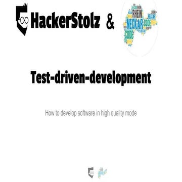 Test driven development | PPT