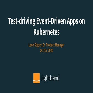 Building Event-Driven Workflows with Knative and Tekton | PDF