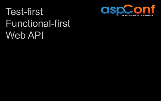 Test first