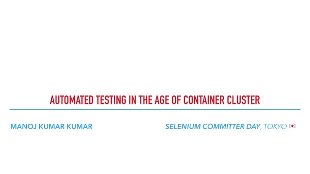 Automated-Testing-inside-containers