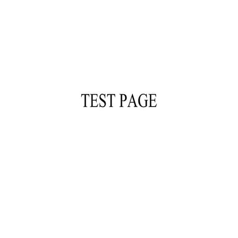 Test page | PPTX