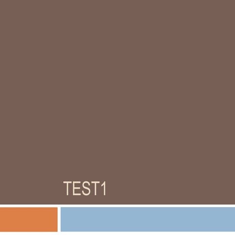 Test1 | PPTX