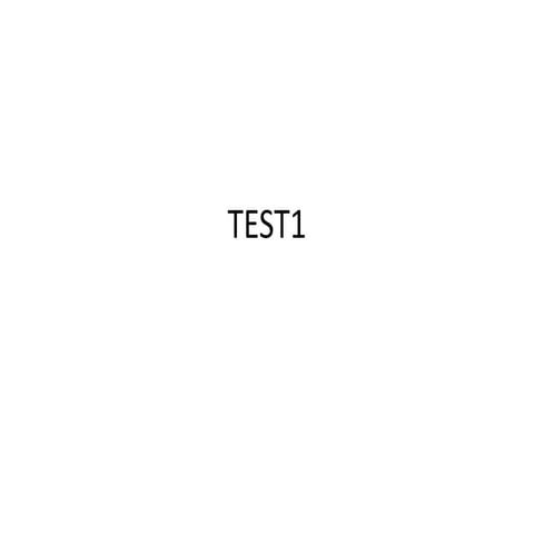 Test1 | PPTX