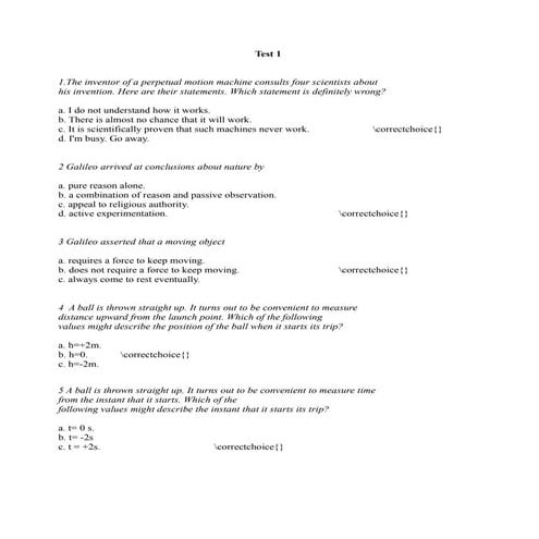 LET Practice Test 2 in Physical Science | PDF