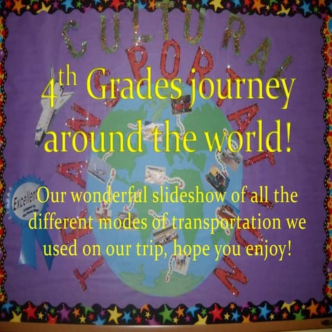 4th Grade Cultural Transportation