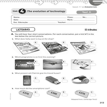 Test a unit 4 | PDF