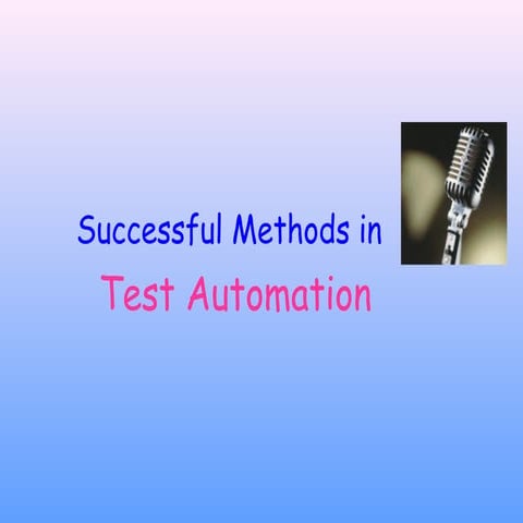 Test Automation