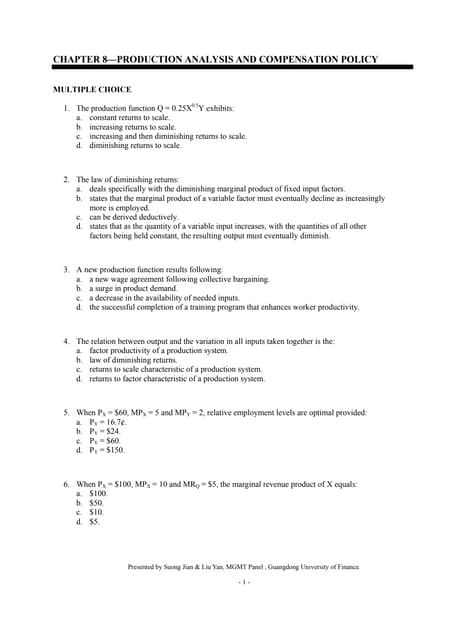 Test bank And Solutions Manual | PDF