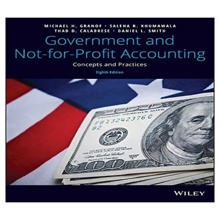 TESTBANK for Government and Not-for-Profit Accounting Concepts and ...