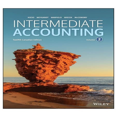 TESTBANK for Intermediate Accounting, Volume 2, 12th Canadian Edition by Dona...