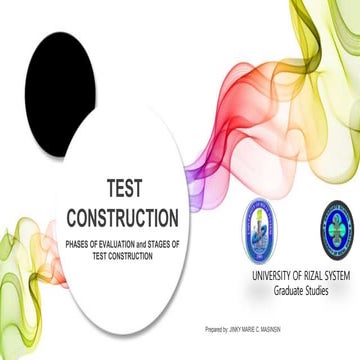 Test Construction