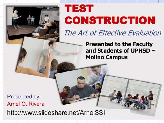 Assessment and TOS Making | PDF | Standardized Testing | Educational ...