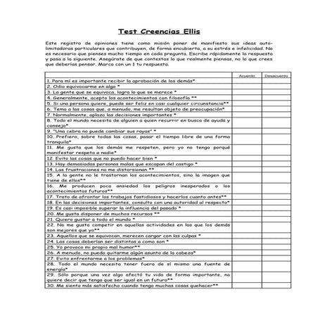 La Escala de ansiedad AMAS-A para adultos | PDF