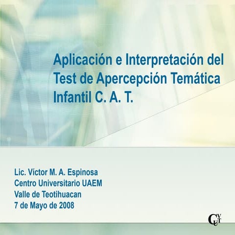 Test de apercepción temática infantil CAT