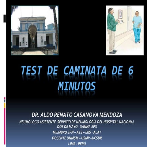 Test de caminata de los seis minutos 