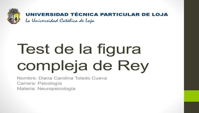Test de-la-figura-compleja-del-rey
