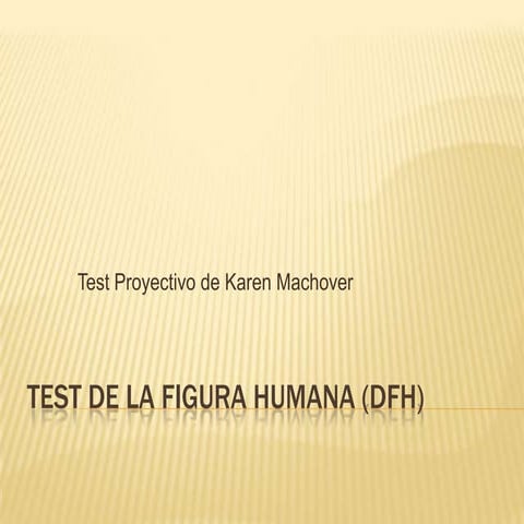 Test de la figura humana (dfh)