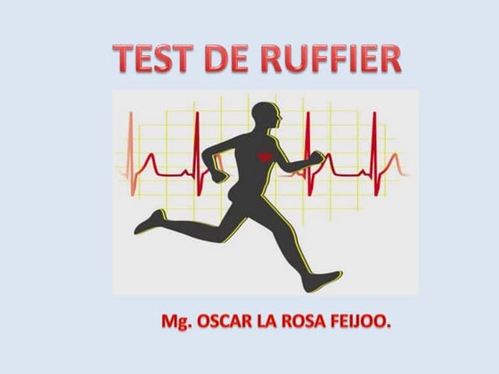 Protocolo test de ruffier | PDF
