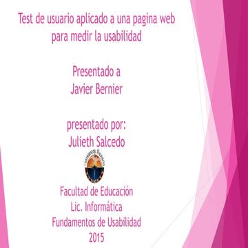 Test que permite determinar la usabilidad de un sitio web