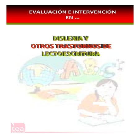 Test dislexia y lectoescritura