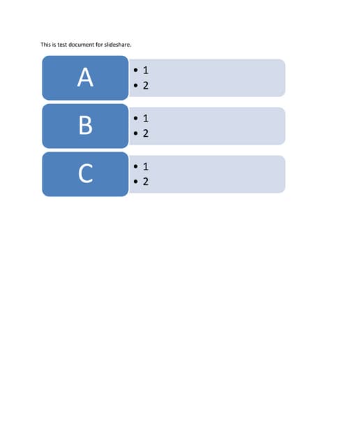 Test doc