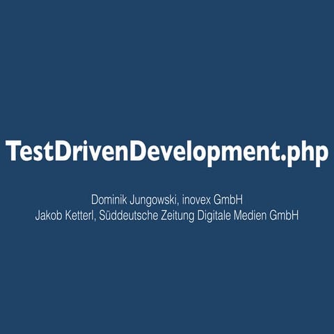 TestDrivenDevelopment.php