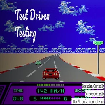 Test Driven Testing