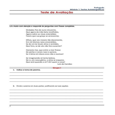 Teste lirica-camoniana