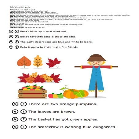 Teste de inglês 3º ano | PDF