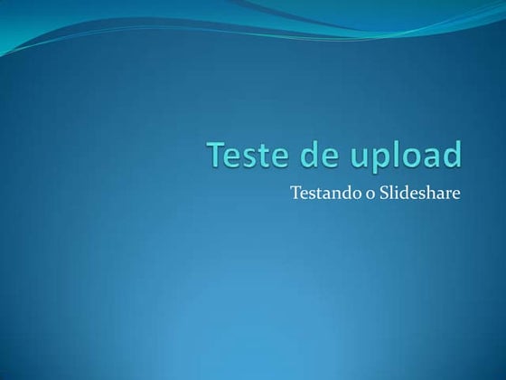 Test For Upload On Slide Share | DOC