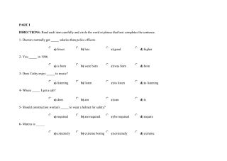 Pgcc michigan-sample-test | PDF
