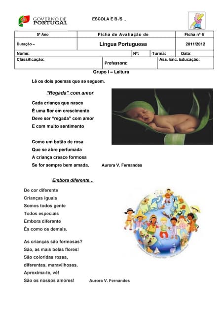 Teste lp  texto poético