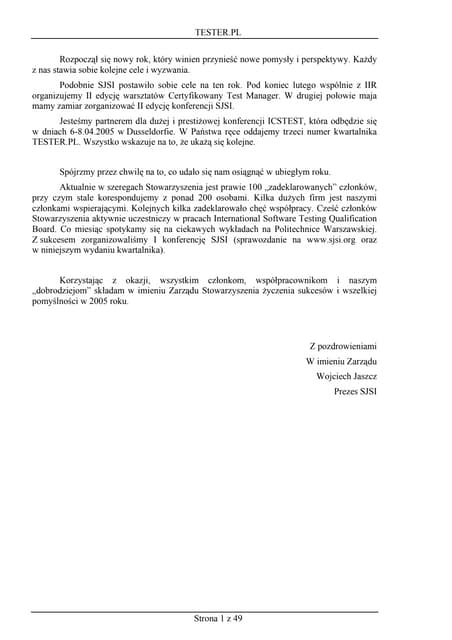 Tester.pl - Numer 3