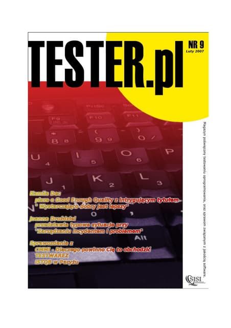 Tester.pl - Numer 9