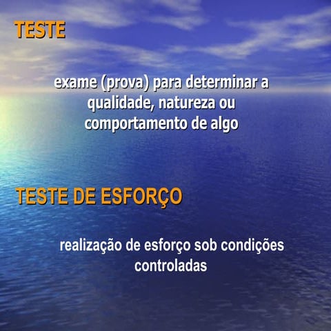 Testes anaerobios