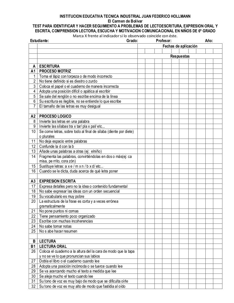 preguntas de investigacion lectoescritura test escritura y lectura preguntas de investigacion lectoescritura test escritura y lectura