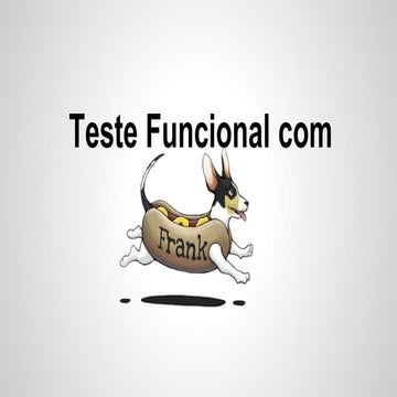Testes funcionais com frank