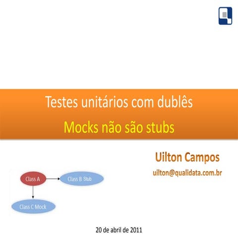 1º FastShow Qualidata - Testes Unitários com Dublês