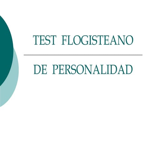 Test flogisteano1