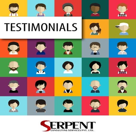 Testimonial - what our client speaks