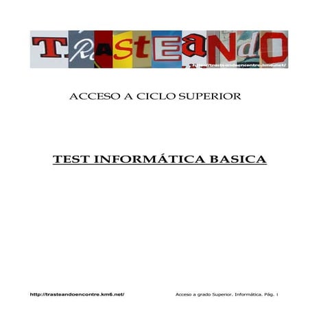 Test informatica | PDF