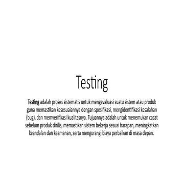 Penjelasan tentang istilah dari Testing.pptx